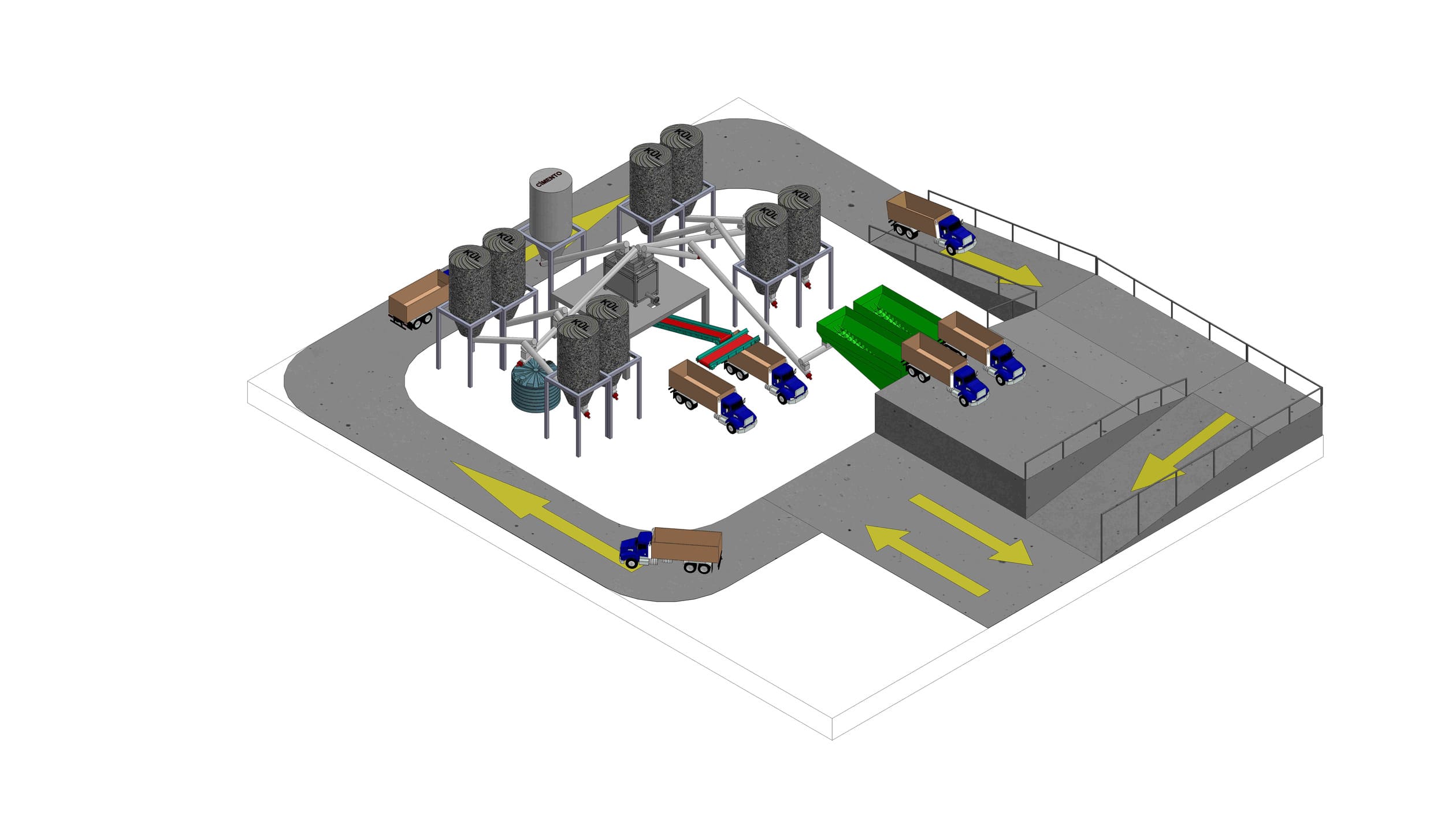 SLD tesis 3D tasarımı